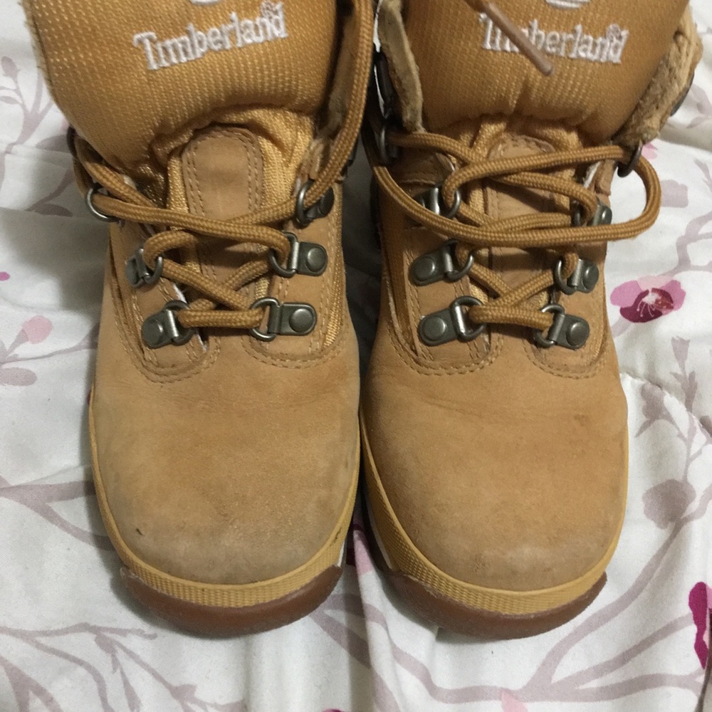 Little boys Timberland boots